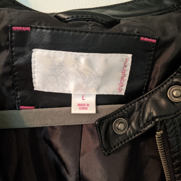 Black Xhilaration Jacket - Picture 3 of 4